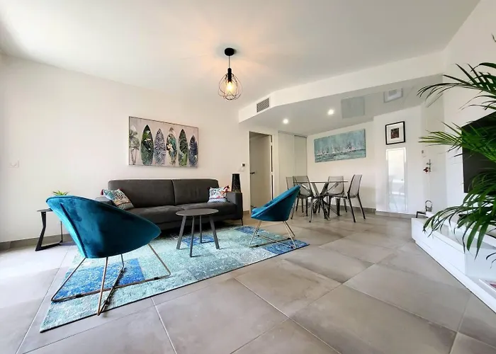 Le Marend 2 - Magnifique T3 Avec Terrasse Et Parking 公寓 昂蒂布